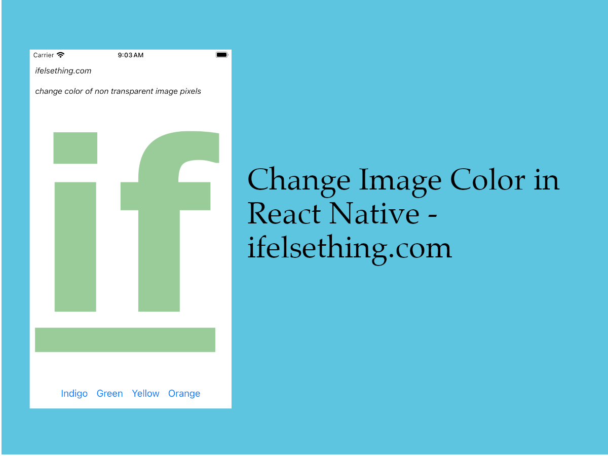 Change Image Color in React Native