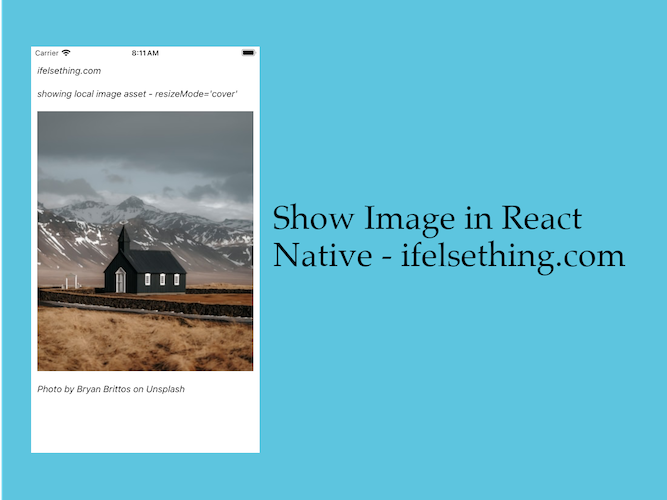 Show Local Asset Image in React Native